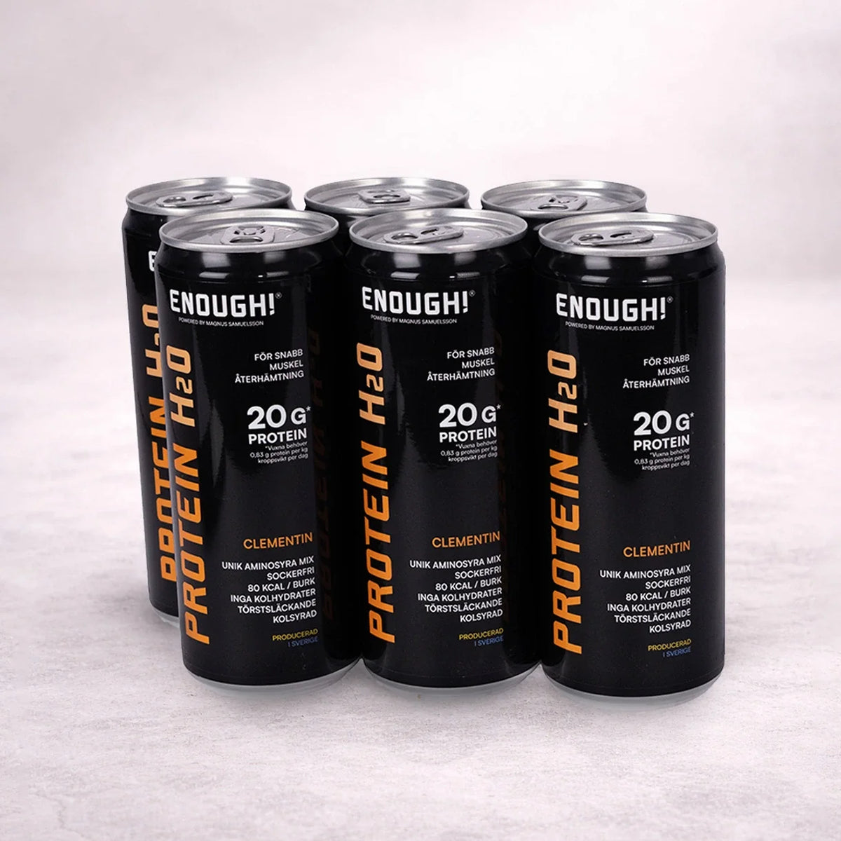 Enough Proteiinivesi Klementiini 6-pack