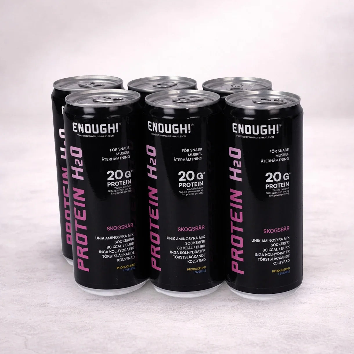 Enough Proteiinivesi Metsämarja 6-pack