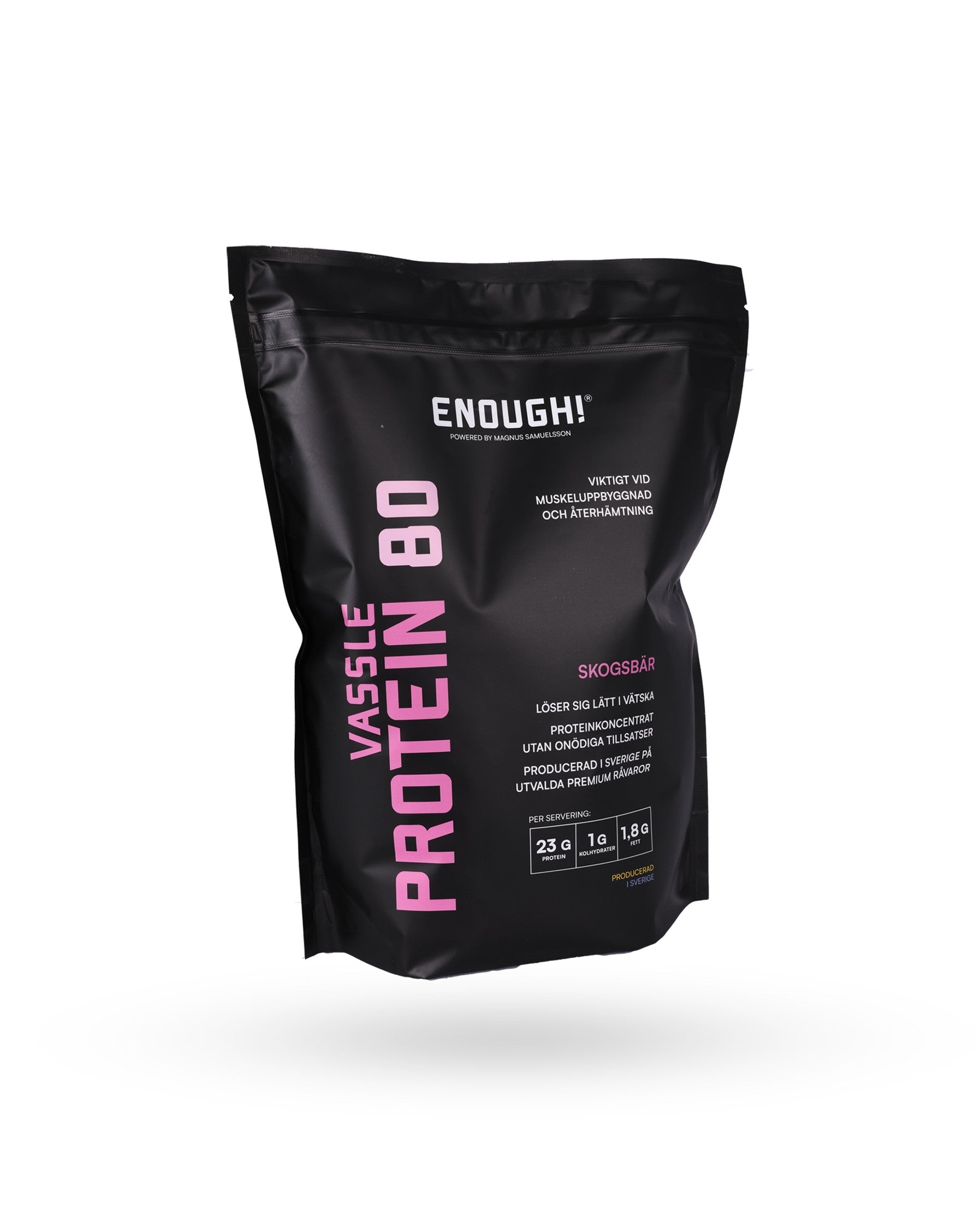 Enough Proteiinikonsentraatti 80 Metsämarja 1 kg