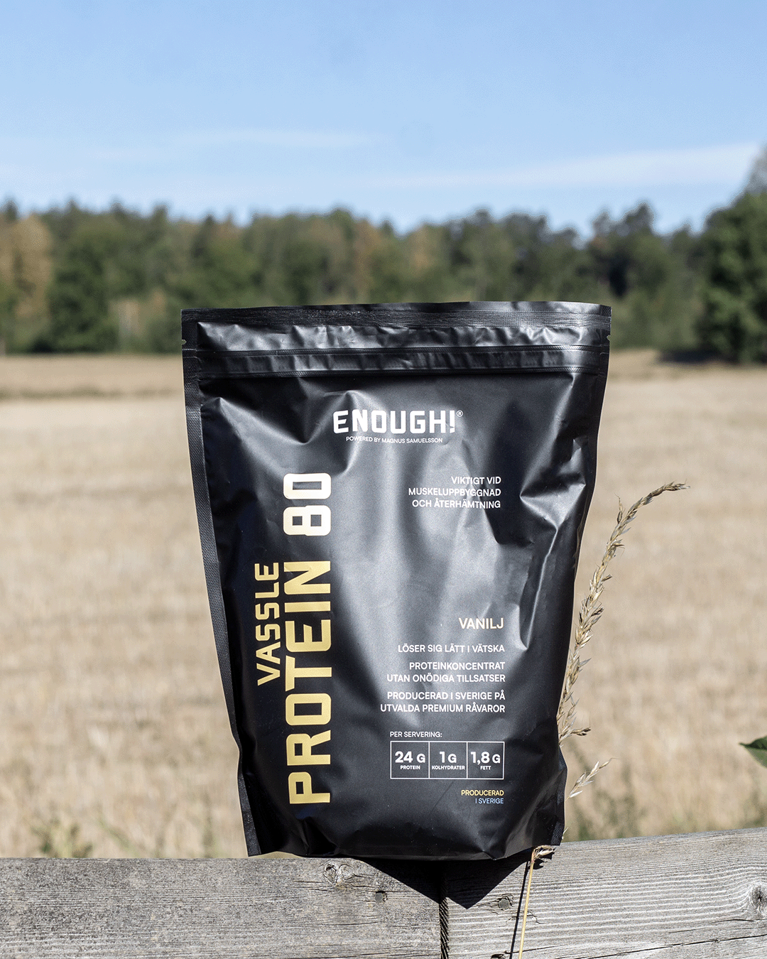 Enough Proteiinikonsentraatti 80 Vanilja 1 kg