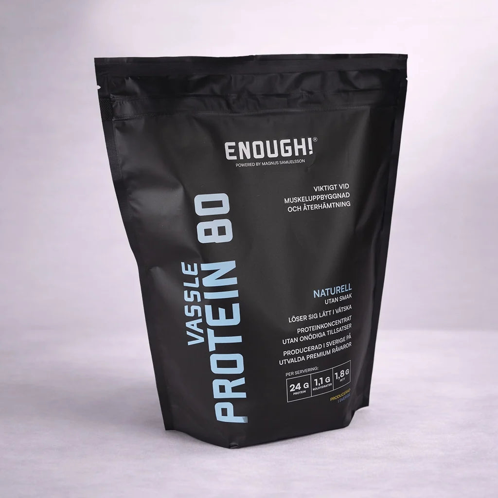 Enough Proteiinikonsentraatti Maustamaton 80 1 kg