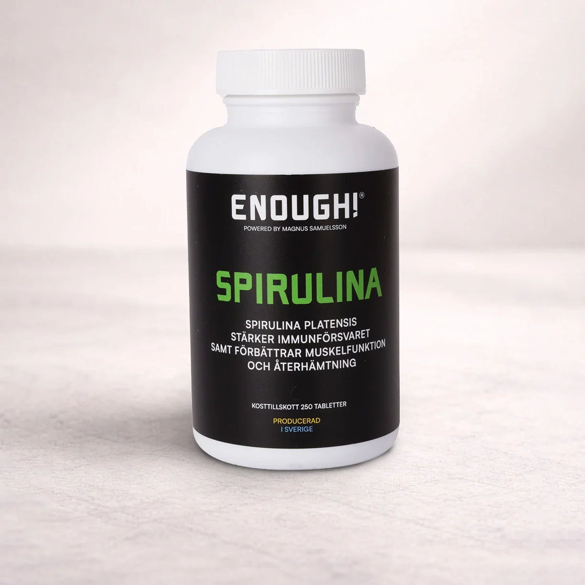 Enough Spirulina 250 kpl